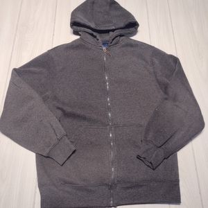 Roadblock gray boys zip up jacket L (14_16)